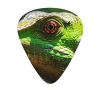 red-eyed chameleon Patterned guitar picks - (thin/medium/thick) free to choose, suitable for all kinds of string instruments,