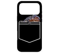 Red Eyed Crocodile Skink Pocket Case for iPhone 17 Pro Max