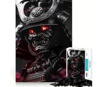 Red Eyed Samurai 1000 Piece Jigsaw Puzzles for Teenagers Jigsaw Smart Toy Indoor Play Accurate Cut (50x75cm)