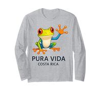 Red Eyed Tree Frog Agalychnis Callidryas Poster Child Pura Long Sleeve T-Shirt
