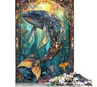 Red-Eyed Tree Frog in Tropical Forest Puzzles 1000 Pieces Wood Puzzle Jigsaws for Adults Educational Game Challenge Toy 1000pcs (75x50cm)