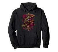 Red Eyed Tree Frog Rainforest Amphibian Green Body Tree Frog Pullover Hoodie