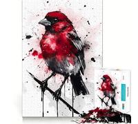 Red Factor Canary 1000 Piece Jigsaw Puzzles for Teenagers Jigsaw Enhance Memory Cozy Relax Firm Cut Festive Gift (50x75cm)