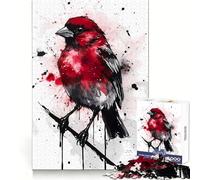 Red Factor Canary 1000 Piece Jigsaw Puzzles for Teenagers Jigsaw Enhance Memory Cozy Relax Firm Cut Festive Gift (50x75cm)