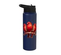 Red Factor Canary Design Stainless Steel Insulated Water Bottle
