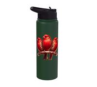 Red Factor Canary Design Stainless Steel Insulated Water Bottle