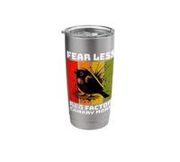 Red Factor Canary Retro Red Factor Canary Stainless Steel Insulated Tumbler