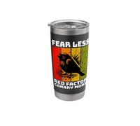Red Factor Canary Retro Red Factor Canary Stainless Steel Insulated Tumbler