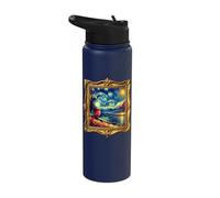 Red Factor Canary Starry Night Red Factor Canary Stainless Steel Insulated Water Bottle