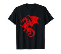 Red Fantasy Dragon T-Shirt
