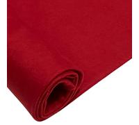 Red Felt Fabric Sheet by The Metre 90 cm Wide Thick Material for Sewing DIY Crafts and Embroidery