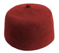 Red Felt Fez Hat Tommy Cooper Turkish Tassels Unisex Cap Fancy Dress