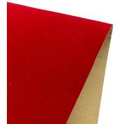 Red Felt Sheet Self Adhesive Felt Fabric for Jewelry Box,Art Craft Making,DIY,Crafting,Sewing,20cm*148cm