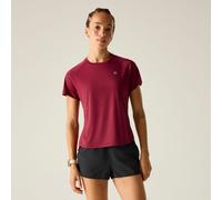 Dare 2b Women's Nimble Short Sleeved Running T-Shirt in Burgundy | Size: 14 Dare 2b Burgundy 14