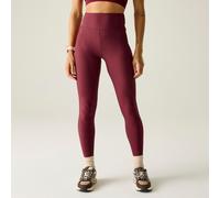 Dare 2b Women's Hustle Ribbed Leggings Red, Size: 18