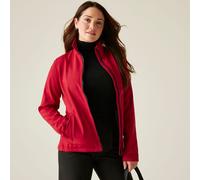 Regatta Ablaze red/black women's waterproof breathable stretch softshell jacket