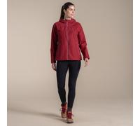 Red female 12 Craghoppers Women's Waterproof Solla Jacket Red, Size: 12