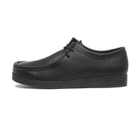 Red Fish Hendrix Unisex Black Wallabee Shoe - Size 10 UK - Black