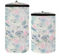 Red flower Flowers Shoes Washing Bag Sneaker Wash Bag 2 Pcs Laundry Wash Bag Wash Shoes In Washing Machine, Red flower Flowers, One Size, Claasic