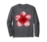 Red Flower Gardening Botanist Long Sleeve T-Shirt