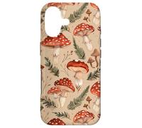 Red Fly Agaric Autumn Mushroom Fungi Nature Pattern Case for iPhone 17