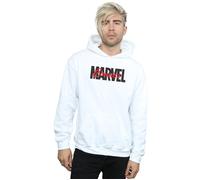 Red Font Logo Hoodie Marvel White XXXL