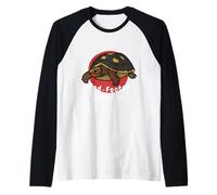 Red-Footed Tortoise Funny Pet Tortoise Turtle Raglan Baseball Tee