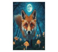 Red Fox 1000 Piece Jigsaw Puzzle for Adults Paisaje Edificio Book Club Activity Social Fun Vibrant Colours for Book Lovers 1000 PCS