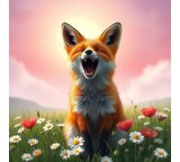 Red Fox 1000 Piece Jigsaw Puzzle for All Ages Paisaje Edificio Idea Spooky Fun High Resolution Print Home Decor Stress Relief 1000 PCS