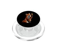 Red Fox Butterfly Wildlife Nature Animal Lover PopSockets PopGrip for MagSafe