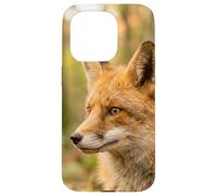 Red Fox Close Up Portrait Wildlife Forest Scene Case for iPhone 15 Pro