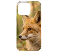 Red Fox Close Up Portrait Wildlife Forest Scene Case for iPhone 15 Pro Max