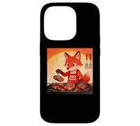 Red Fox Cooking Grill BBQ Funny Gift Red Fox Case for iPhone 14 Pro