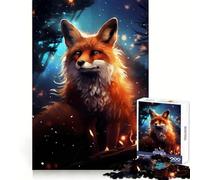 Red Fox Mysterious Hard Jigsaw Puzzle for Adults 1000 Pieces Pure Logic Toy Home Activity Clean Cut Lovely Gift (38x52cm)
