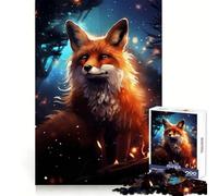 Red Fox Mysterious Jigsaw Puzzles 1000 Piece for Teenagers Logic Ability Toy Relaxing Fun Accurate Cut Artistic Gift (38x26cm)