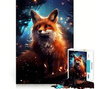 Red Fox Mysterious Jigsaw Puzzles for Adults 1000 Piece Smart Game Relaxing Fun Pattern Assembly Cherished Gift (50x75cm)