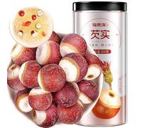 Red Fox Nuts Premium Large, Plump & Easy-to-Cook Red Gorgon Fruit Seeds - Naturally Soft & Texture, Perfect for Porridge, Soups, and Tea