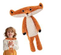 Red Fox Plush - 230 G Stuffed Creature, Huggable Companion, Pillow With Soft Texture | Encouraging Table Shelf Study Room Playroom Office Decor Supporting Comfort Leisure Fun Activity Promoting