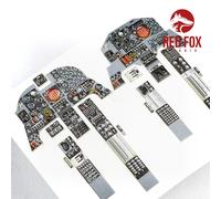 Red Fox RFS-32083 1:32 F-5F Tiger II 3D Acrylic Instrument Panel