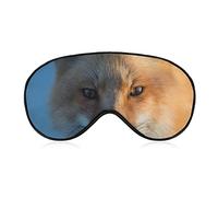 Red Fox Soft Eye Mask Cover Effective Shading Blindfold Comfort Sleep Mask with Elastic Adjustable Strap