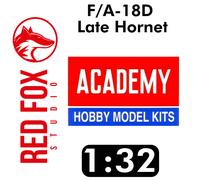 Red Fox Studio 3D Printed Instrument Panel Set ACADEMY model 1:32 Decal Range