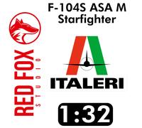 Red Fox Studio 3D Printed Instrument Panel Set ITALERI Model 1:32 Decal Range