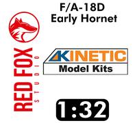 Red Fox Studio 3D Printed Instrument Panel Set KINTETIC model 1:32 Decal Range