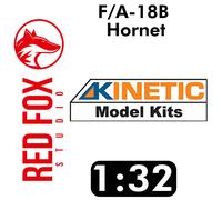 Red Fox Studio 3D Printed Instrument Panel Set KINTETIC model 1:32 Decal Range