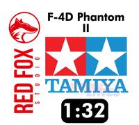 Red Fox Studio RFSQS-32027 - 1/32 F-4D Phantom II (For Tamiya Kit) - New