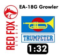 Red Fox Studio 3D Printed Instrument Panel Set TRUMPETER MODELS 1:32 Decal Range