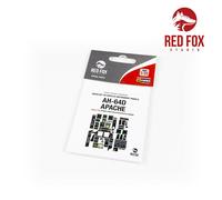 Red Fox Studio RFS-35024 1:35 Bell/Boeing AH-64D Apache 3D Acrylic Instr. Panel
