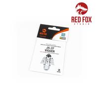 Red Fox Studio RFS-48025 1:48 Saab JA-37 'Viggen' 3D Acrylic Instrument Panel