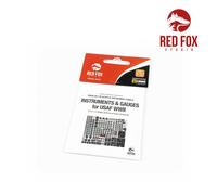 Red Fox Studio RFSQS-32187 - 1/32 Instruments & Gauges Set for USAF WWII (Indepe