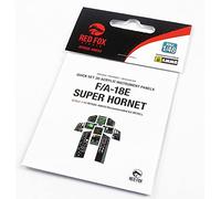 Red Fox Studio RFSQS-48033 1/48 F/A-18E Super Hornet 3D Acrylic Instrument Cockpit Panel (for Revell)